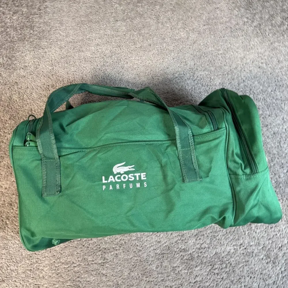 Lacoste Green Duffel Bag 21